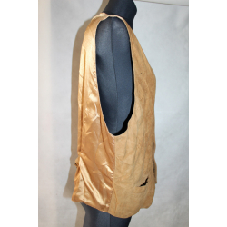 KAMIZELKA SKÓRA ZAMSZ rozm. 50